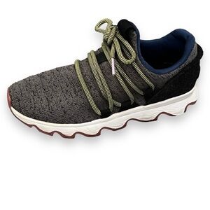 Sorel Kinetic Sneakers Lace Up Scalloped Spell Out Soles Womens 6.5 Athleisure